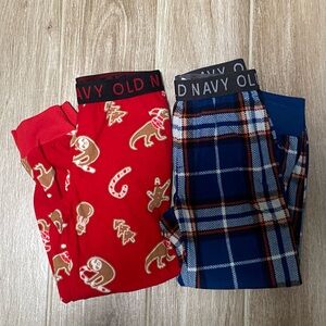 Old Navy Kids Pajama Bottoms - Red and Blue